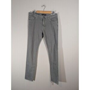 Mavi‎ Jeans Men Sz 35 Gray James Skinny Leg Mis Rise Gorpcore Pants